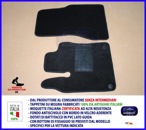 Tappetini moquette specifici